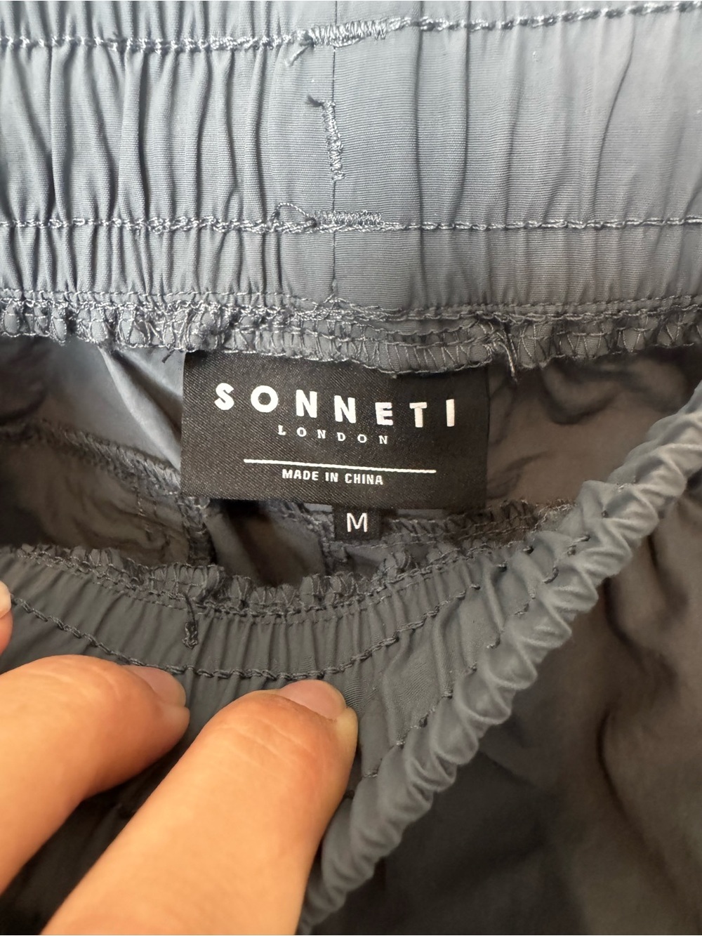 Sonneti London Tech Track Pants - Dark Gray - Picture 4 of 5